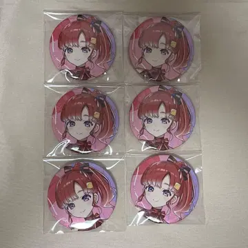 니지산지 Speciale 하프 기념일 사오토메 베리 캔뱃지 세트