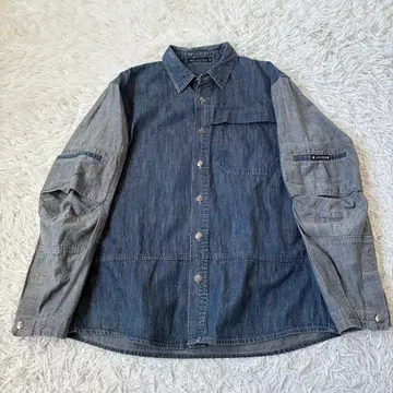 GIRBAUD 마리떼 프랑소와 저버 데님 셔츠