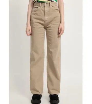 SLY 루즈 와이드 하이웨스트 팬츠