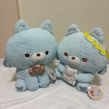 리락쿠마 시리즈 아오이 늑대 XL 봉제 인형 세트