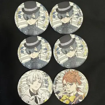 흑집사 블랙 라벨 트레이딩 캔뱃지 시엘