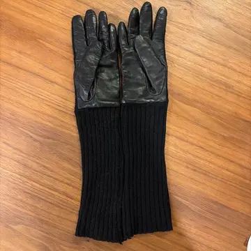 ALPO 이탈리아제 가죽 캐시미어 롱그로브