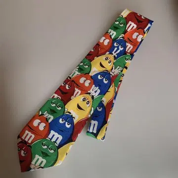 M&M's 캐릭터 넥타이