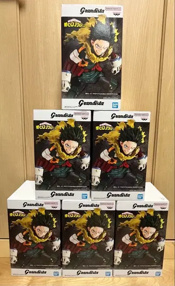 나의 히어로 아카데미아 Grandista 미도리야 이즈쿠 6점 묶음 판매