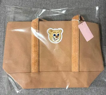 러브러리 바이 페일러 올드 테디 와펜 토트백 소 베이지