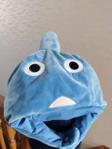 [상태 좋음] 피크민 코스프레 모자 파랑 피크민