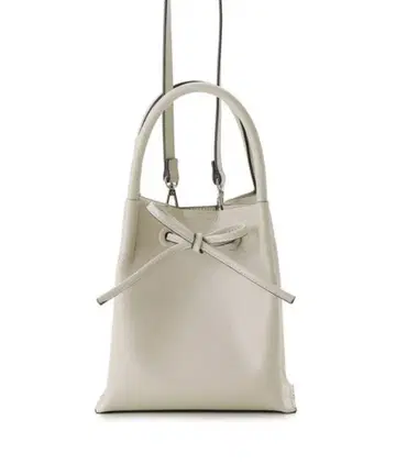 FRAY I.D 리본 핸드백 베이지 숄더