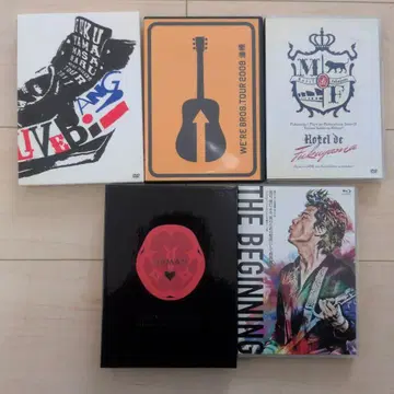 후쿠야마 마사히로 라이브 DVD Blu-ray 5매 세트 덤 포함