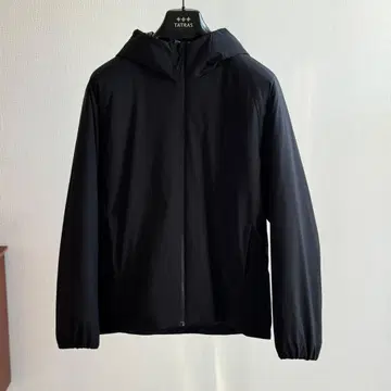 2025AW 유니클로C 퍼프 테크 후드티 블랙 M