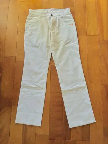 PUMA 푸마 골프 남성용 화이트 팬츠 미사용