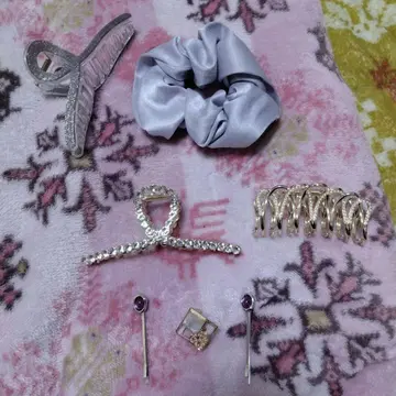 아가씨 세트 퍼플 & 골드