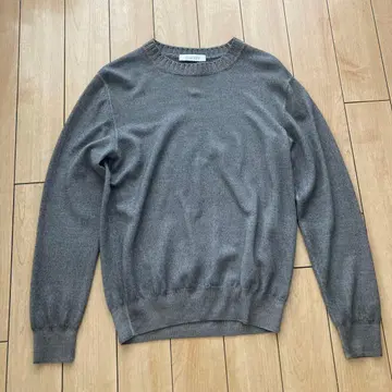 Cruciani 울 100% 그레이 스웨터 48 크루치아니