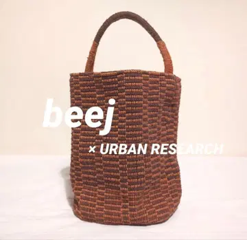 별주 beej x DOORS 지오메트릭 토트백 카고백