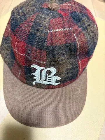 Back Channel 체크 무늬 야구 모자