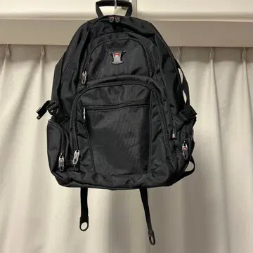 SWISSWIN 블랙 백팩 SW903B