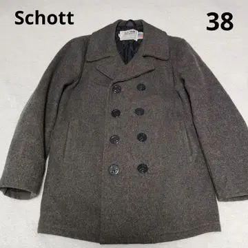 SCHOTT 샷 P 코트 자켓 그레이 사이즈 38