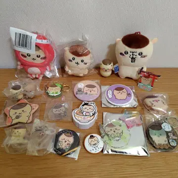 치이카와 밤만쥬 마스코트, 캔뱃지 등 모음