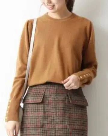 스픽 앤 스팬 퓨어 캐시미어 100 크루 풀오버 spick &