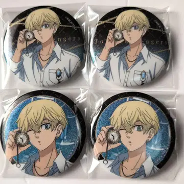 도쿄 리벤저스 모노톤 코디 x 시계 Picharm 캔뱃지 마츠노 치후유