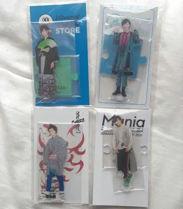 SnowMan 아베 료헤이 아크릴 스탠드 4개 세트