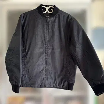 Eddie Bauer 블랙 MA1 나일론 자켓 S