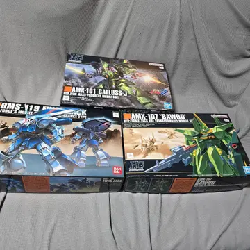 HG 1/144scale 바우&아이작&가르스 J