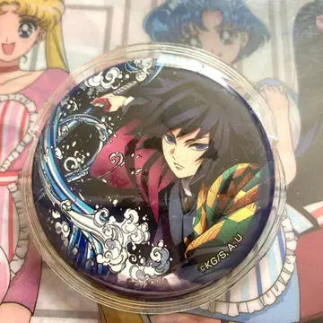 귀멸의 칼날 전 집중전 토미오카 기유 캔뱃지