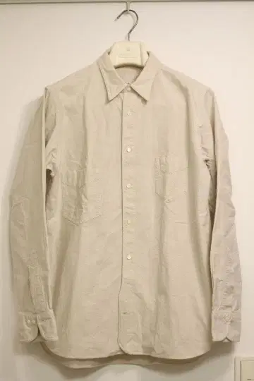 [ 고품질 ] HAVERSACK 가챠포켓 레귤러 카라 오피서 셔츠 L