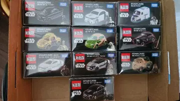 토미카 STAR WARS STAR CARS 10대 세트 미개봉 새상품
