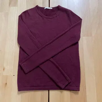 GALERIE VIE 울 100 크루넥 풀오버