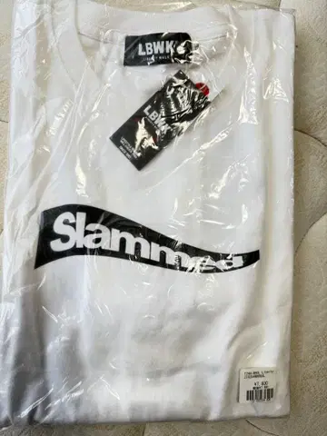 LBWK Slammin' 티셔츠 화이트 새상품 (XL)