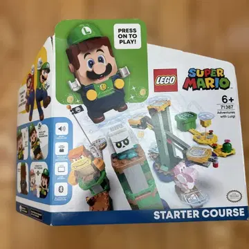 미개봉! LEGO 루이지와 모험의 시작 스타터 코스
