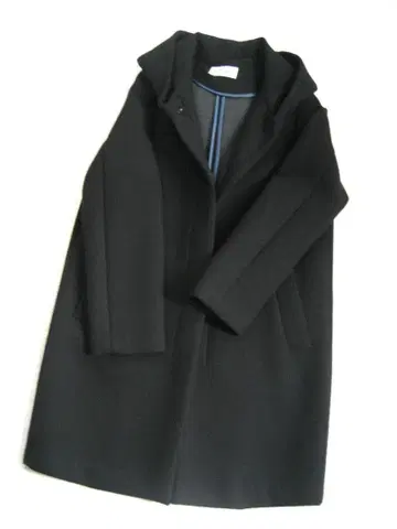 PINORE 블랙 롱 코트