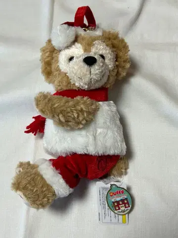새상품 미사용 더피 봉제 인형 파우치 크리스마스 2