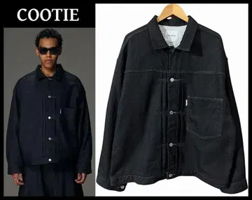 XL 25AW 신상 새상품급 쿠티 1st 리버스 루프 데님 G