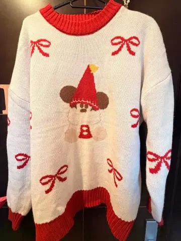 디즈니 릴린린 니트 의류