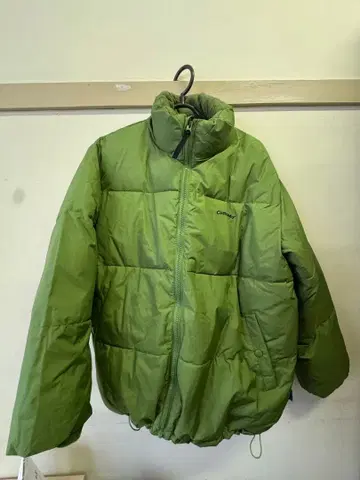 다운 자켓 그린