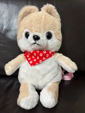 콩 시바 삼형제 사스케 봉제 인형 럭색 포함