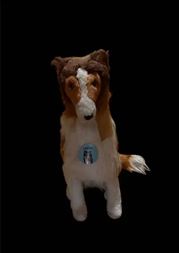 명견 래시 빈티지 봉제 인형