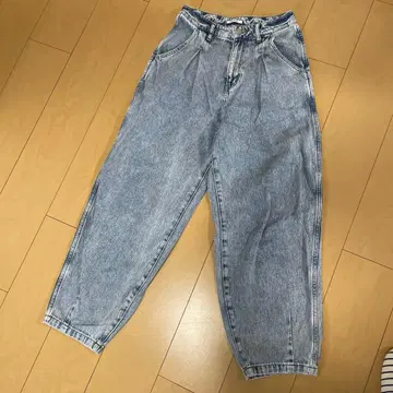 BAYFLOW 하이웨스트 와이드 데님 사이즈 2