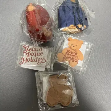 젤라또피케 홀리데이 캡슐 토이 가챠 가챠가챠 5종 세트
