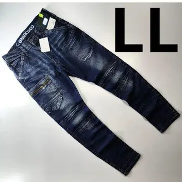 그랑시스코 LL 사이즈 작업복 데님 스트레치 데님 작업옷 올 시즌