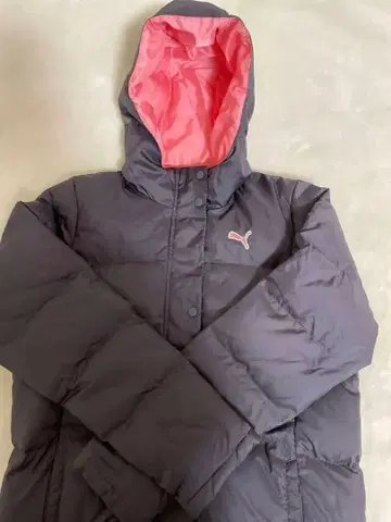 새상품급 12/16까지 Puma 후드 부착 벤치 코트