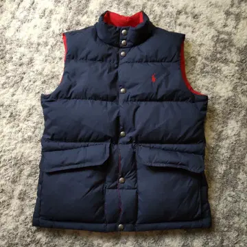 폴로 랄프로렌 다운 베스트 리버서블