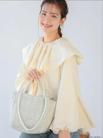 fitmore 트위드 2WAY 백 (그린)