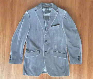 LEON 게재 거의 미사용 폴 스튜어트 벨벳 자켓 그레이 M 46