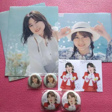 미나세 이노리, 캔 배지 4, 브로마이드 2, 클리어 파일 3