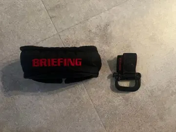 새상품급 BRIEFING 퍼터용 골프헤드커버 블랙
