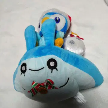 포켓몬 센터 크리스마스 팽도리 봉제 인형 타망타 산타