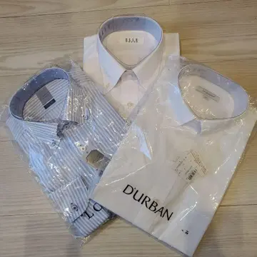 미사용 새상품 반팔과 긴팔 와이셔츠 세트